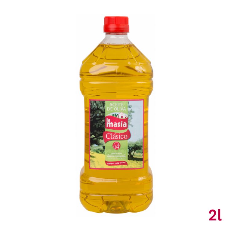 Botella de aceite de oliva Clásico 2 litros Botella de aceite de oliva Clásico 2 litros