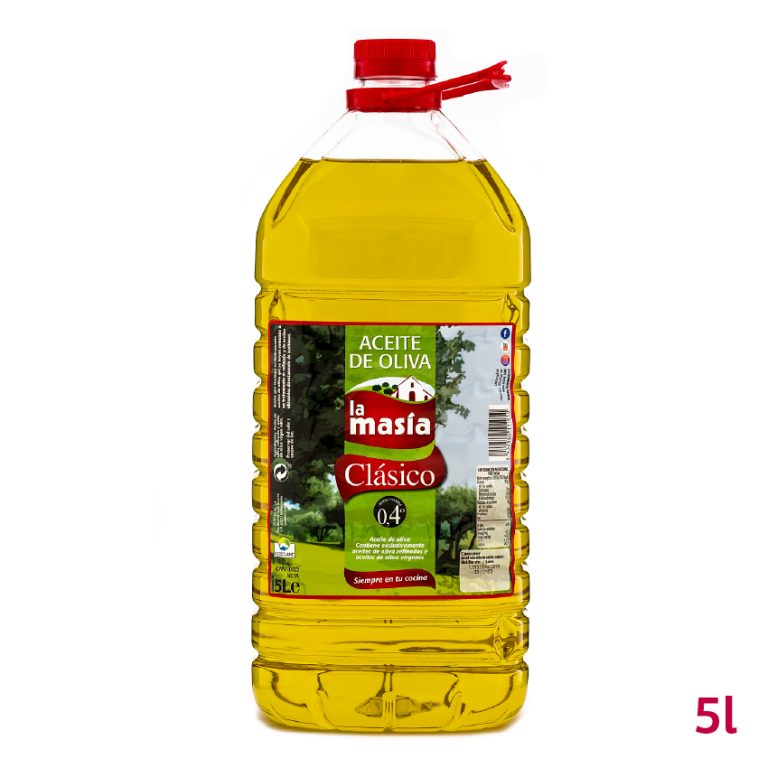 Botella de aceite de oliva Clásico 5 litros Botella de aceite de oliva Clásico 5 litros