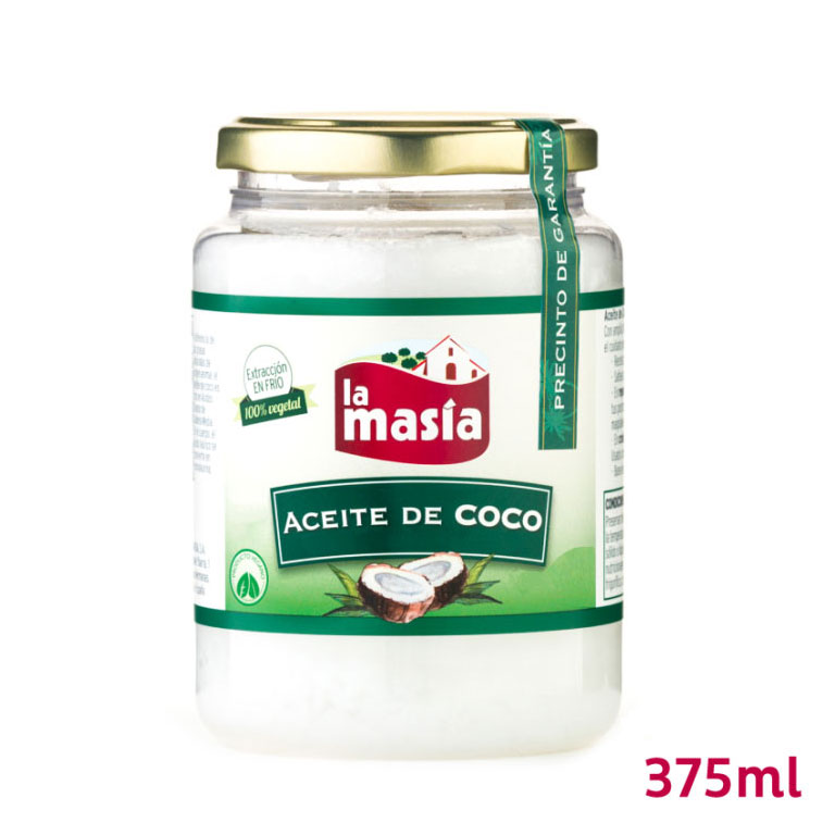 Tarro de aceite de coco 375 ml