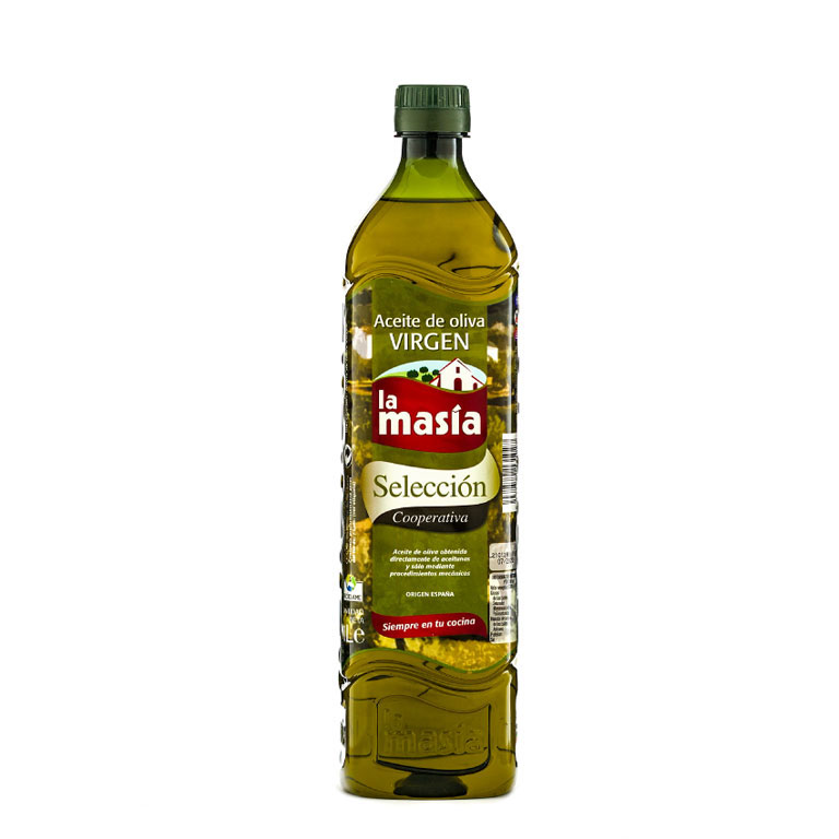 Botella de aceite de oliva virgen Selección